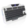 E-blue Auroza zestaw klawiatura przewodowa (USB) US, biała z optyczną mysz do gier, do gry