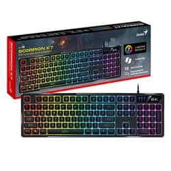 Genius GX Gaming Scorpion K7 Copilot klawiatura przewodowa (USB) CZ/SK, czarna