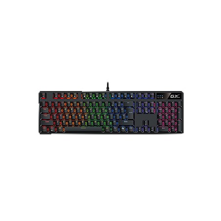 Genius GX Gaming Scorpion K12 Copilot klawiatura przewodowa (USB) CZ/SK, czarna mechaniczna