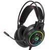 Marvo CM305 RGB zestaw klawiatura przewodowa (USB) US, czarna + mysz i słuchawki dla graczy, do gry, membranowa rodzaj RGB podśw