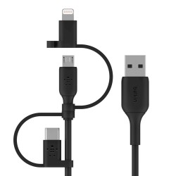 BELKIN CABLE 3W1 USB-A -...