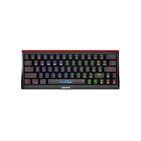 Marvo HECATE 61WR klawiatura Tri-mode US, czarna mechaniczna