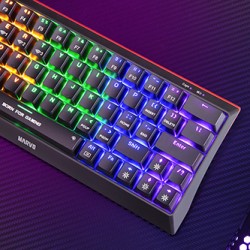 Marvo HECATE 61WR klawiatura Tri-mode US, czarna mechaniczna