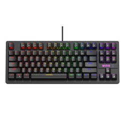 Marvo KG901 klawiatura przewodowa (USB) CZ/SK, czarna mechaniczna
