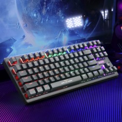 Marvo KG901 klawiatura przewodowa (USB) CZ/SK, czarna mechaniczna