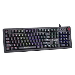 Marvo KG917 klawiatura przewodowa (USB) US, czarna mechaniczna