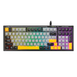 Marvo SOLDAT S50B klawiatura przewodowa (USB) US, czarna