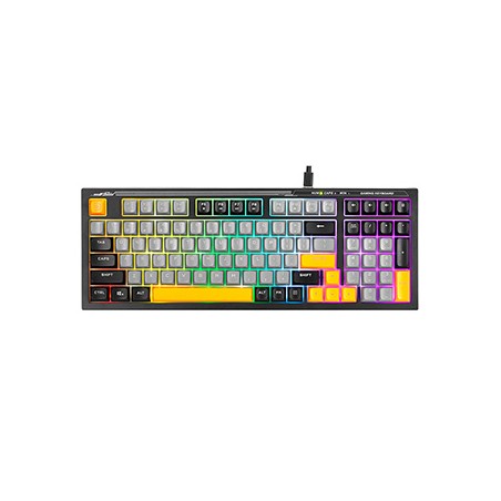 Marvo SOLDAT S50B klawiatura przewodowa (USB) US, czarna