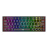 Marvo SHOGO 63 klawiatura przewodowa (USB) US, czarna mechaniczna