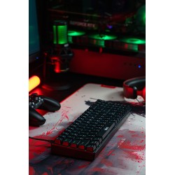 Marvo SHOGO 63 klawiatura przewodowa (USB) US, czarna mechaniczna