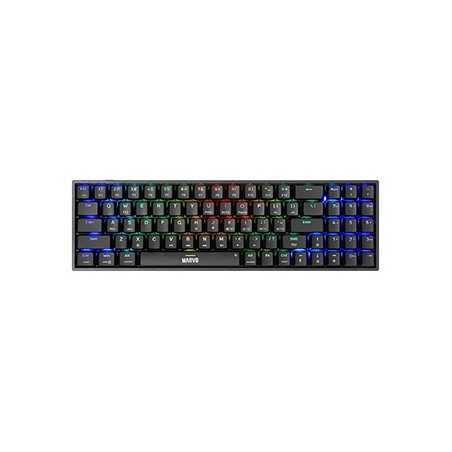 Marvo SHOGO 78 klawiatura przewodowa (USB) US, czarna mechaniczna
