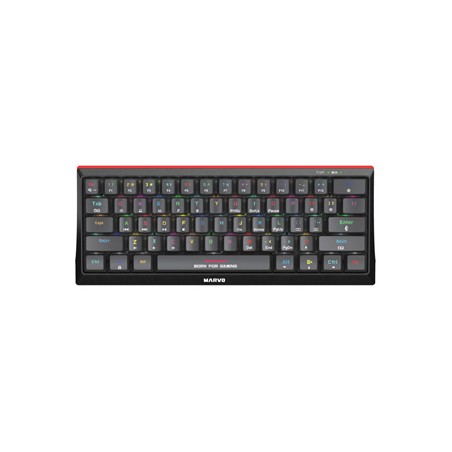 Marvo HECATE 61B klawiatura przewodowa (USB) US, czarna mechaniczna