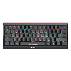 Marvo HECATE 61R klawiatura przewodowa (USB) US, czarna mechaniczna