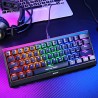Marvo HECATE 61R klawiatura przewodowa (USB) US, czarna mechaniczna