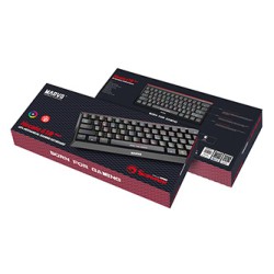 Marvo HECATE 61R klawiatura przewodowa (USB) US, czarna mechaniczna