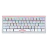Marvo HECATE 61R klawiatura przewodowa (USB) US, biała mechaniczna