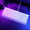 Marvo HECATE 61R klawiatura przewodowa (USB) US, biała mechaniczna