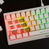 Marvo HECATE 61R klawiatura przewodowa (USB) US, biała mechaniczna