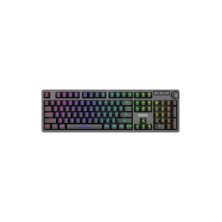 Marvo KG954 EN klawiatura przewodowa (USB) US, czarna mechaniczna