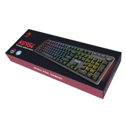 Marvo KG954 EN klawiatura przewodowa (USB) US, czarna mechaniczna