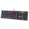 A4Tech B820R klawiatura przewodowa (USB) CZ, czarna mechaniczna