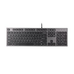 A4Tech KV-300H klawiatura przewodowa (USB) CZ/US, czarna