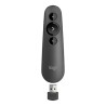Prezenter bezprzewodowy R500s, 2.4Ghz+Bluetooth, szara, Logitech
