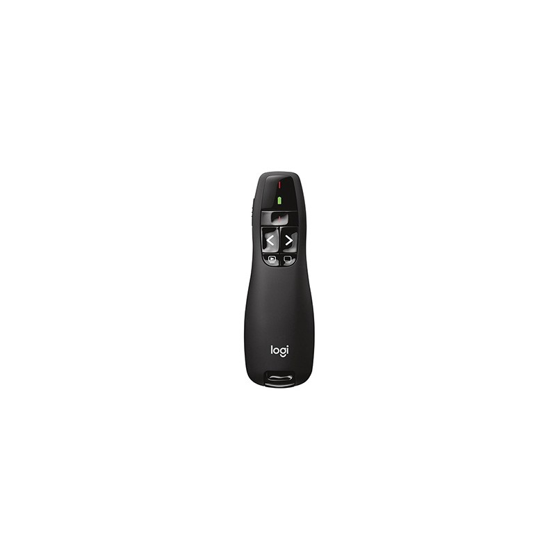 Prezenter bezprzewodowy R400, 2.4Ghz, czarny, Logitech