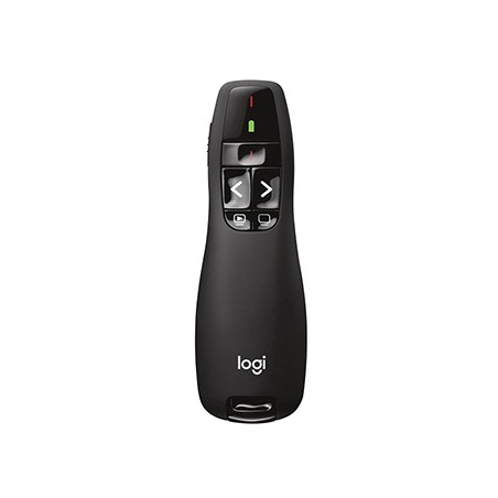Prezenter bezprzewodowy R400, 2.4Ghz, czarny, Logitech