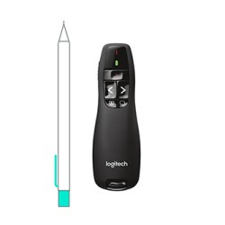 Prezenter bezprzewodowy R400, 2.4Ghz, czarny, Logitech