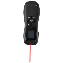 Bezprzewodowy prezenter Keynote z wyświetlaczem LCD, 2.4Ghz, czarny, Verbatim