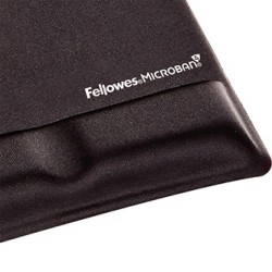 Fellowes Health-V Podkładka pod mysz i nadgarstek piankowa, czarna