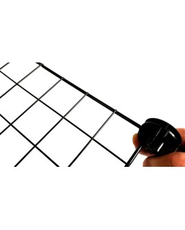 C&C Klatka modułowa 5x2 świnka królik jeż czarna, 180 x 75 x 37 cm