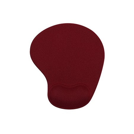 Powerton ERGO PALMA MINI Podkładka pod mysz żelowa, czerwone wino