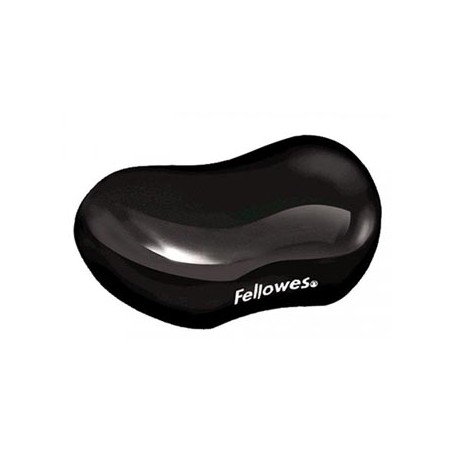 Fellowes CRYSTAL Podkładka pod nadgarstek żelowa, czarna
