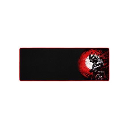 Podkładka pod mysz, LIBERTY, do gry, czarno-czerwona, 80x30 cm, Defender