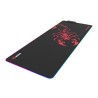 RGB Podkładka pod mysz, SCORP XL, czarna, 800 x 300 mm, 4 mm, Marvo, Hub USB