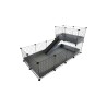 C&C Klatka modułowa 4x2 + Loft 2x1+ szara rampa