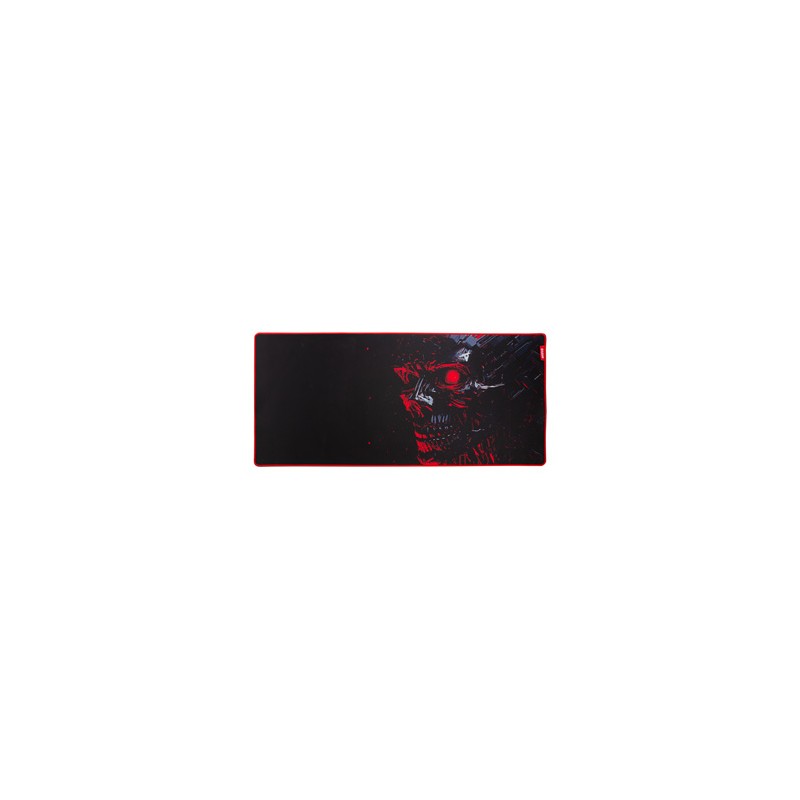 Podkładka pod mysz, Noob XL, do gry, czarno-czerwona, 900 x 400 x 3 mm, Marvo