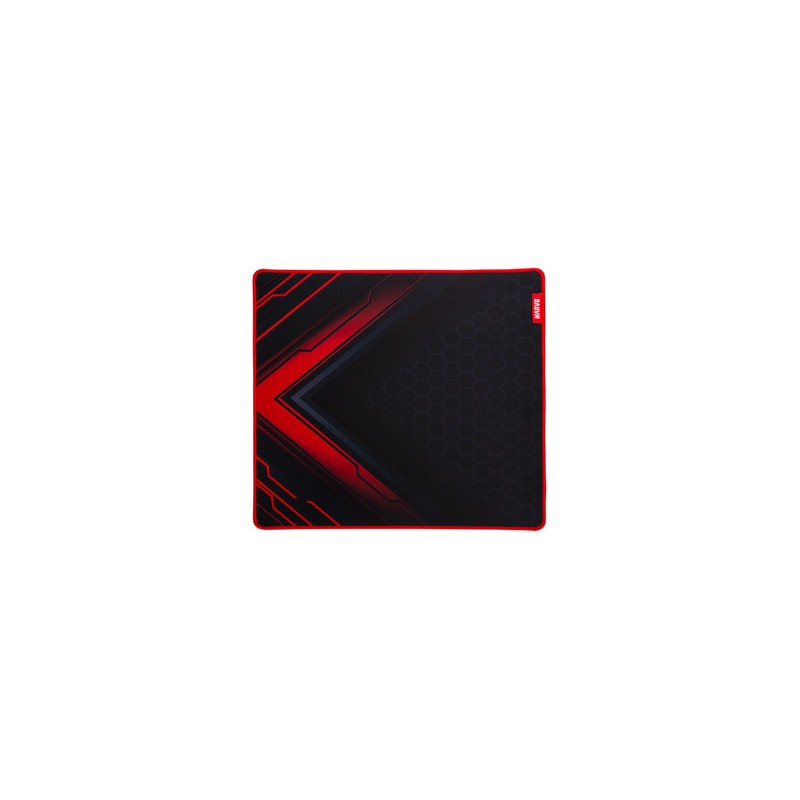 Podkładka pod mysz, Blaze M, do gry, czarno-czerwona, 350 x 300 x 3 mm, Marvo