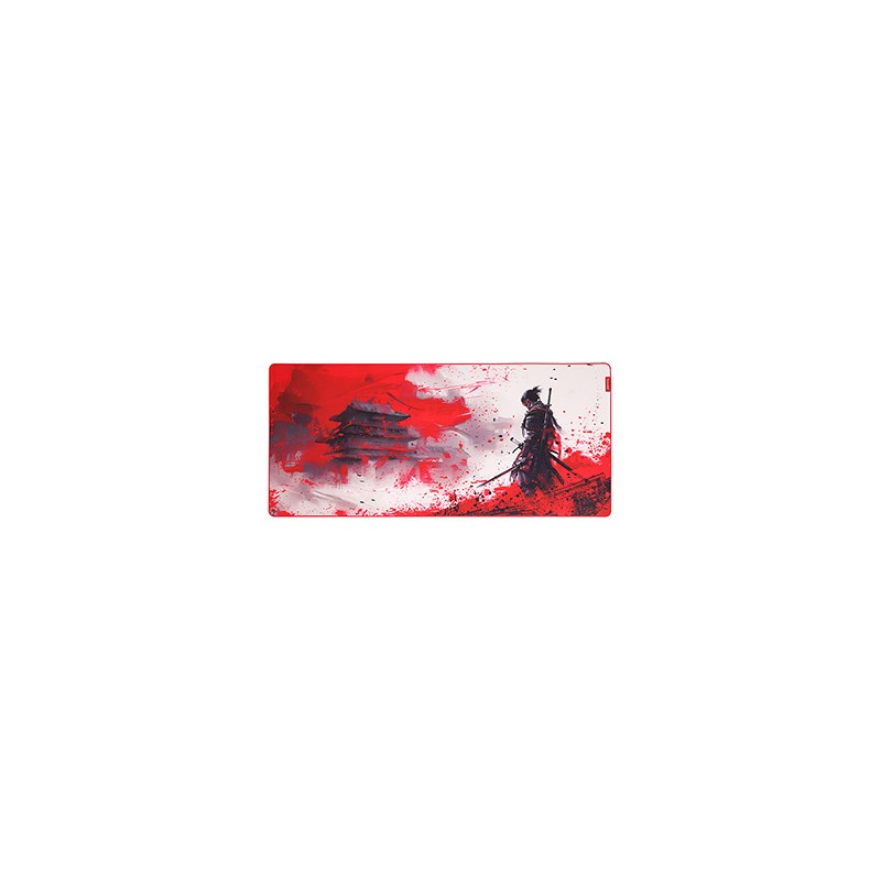 Podkładka pod mysz, MONKA ZOWA XL, do gry, czerwono-biała, 900 x 400 x 3.5 mm, Marvo