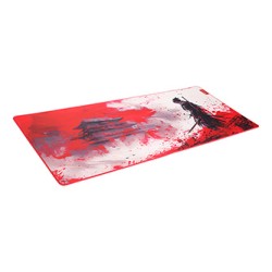 Podkładka pod mysz, MONKA ZOWA XL, do gry, czerwono-biała, 900 x 400 x 3.5 mm, Marvo