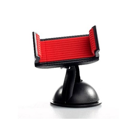 Uchwyt telefonu komórkowego(GPS) Swissten do samochodu, regulowana szerokość, czarny, plastikowy, przyssawki szkła, czarna, tele