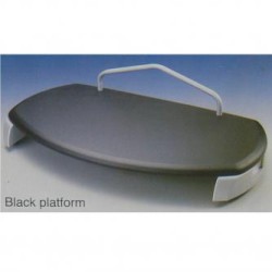Podstawa pod monitor, czarny, ergo