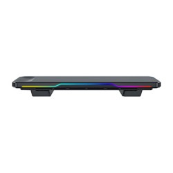 Marvo DZ-02 Podstawa pod monitor, czarny, podświetlenie rainbow