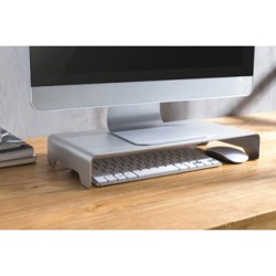 Powerton ERGO MINIMAL Podstawa pod monitor, srebrny, ergo