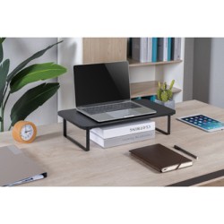 Powerton ERGO PLANO Podstawa pod monitor, czarny, ergo