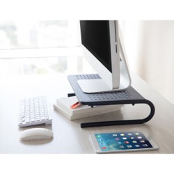 Powerton ERGO VENTO Podstawa pod monitor, czarny, ergo