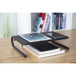 Powerton ERGO VENTO Podstawa pod monitor, czarny, ergo