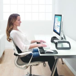 Fellowes I-Spire Podstawa pod monitor, czarny, ergo